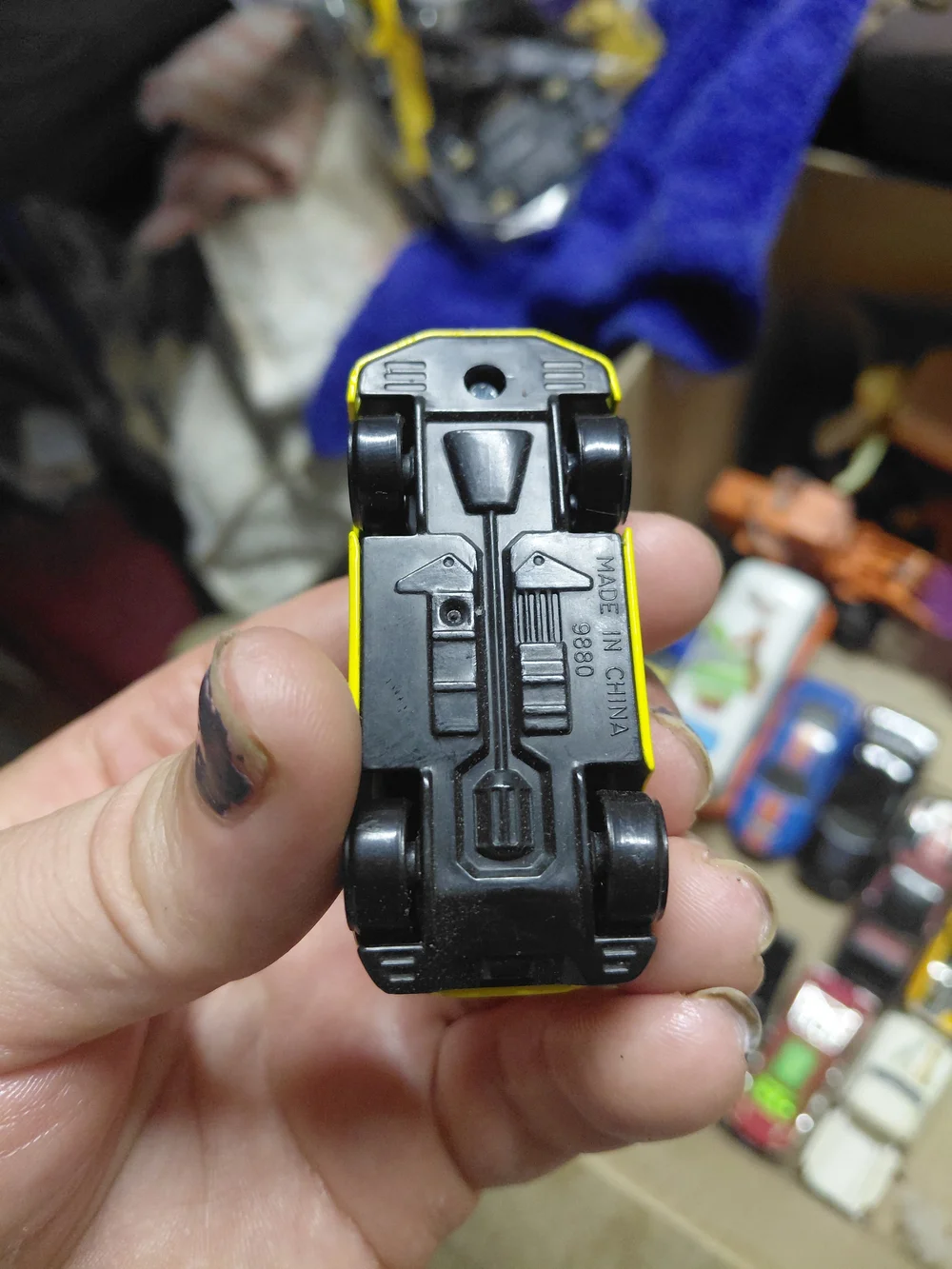 Hot Wheels bright yellow
